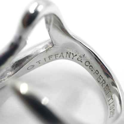 Tiffany & Co Ring Open Heart Silver