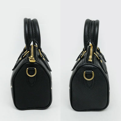 Louis Vuitton Bicolor Monogram Empreinte Nano Speedy Black Hand Bag