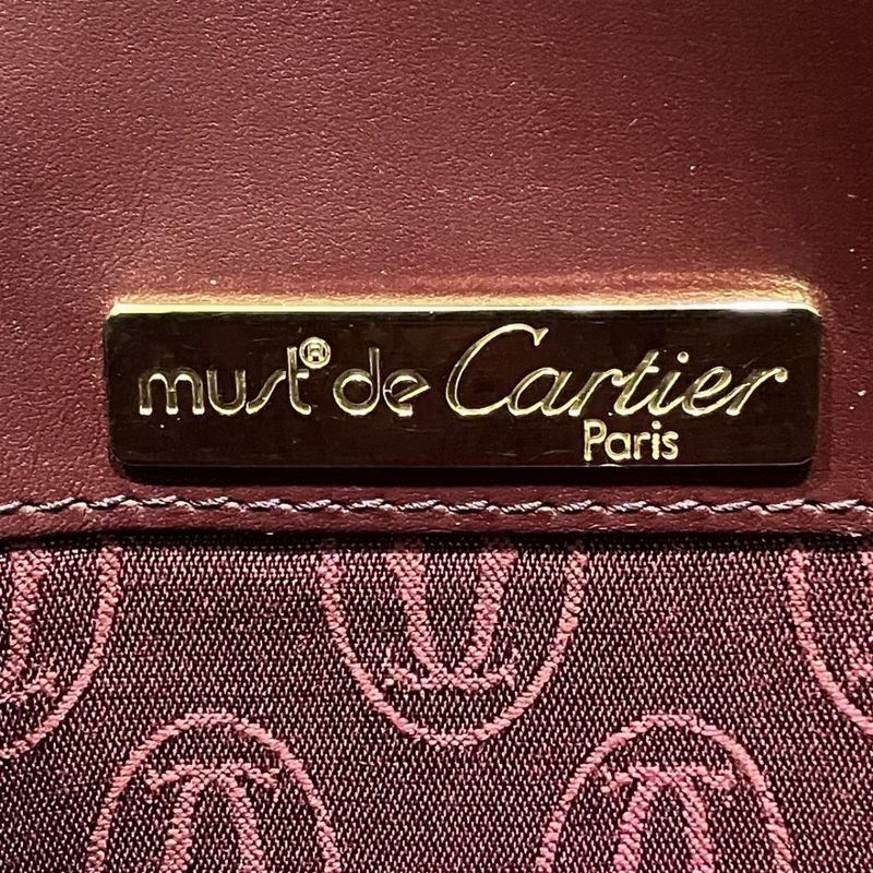 Cartier Must Shoulder Bag Leather