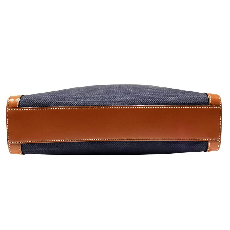 Celine Vertical Cabas Small Tote Canvas Leather