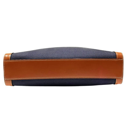 Celine Vertical Cabas Small Tote Canvas Leather