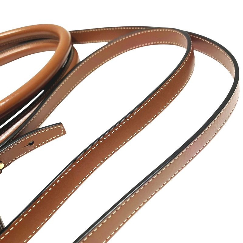 Celine Vertical Cabas Small Tote Canvas Leather
