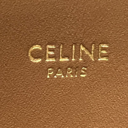 Celine Vertical Cabas Small Tote Canvas Leather