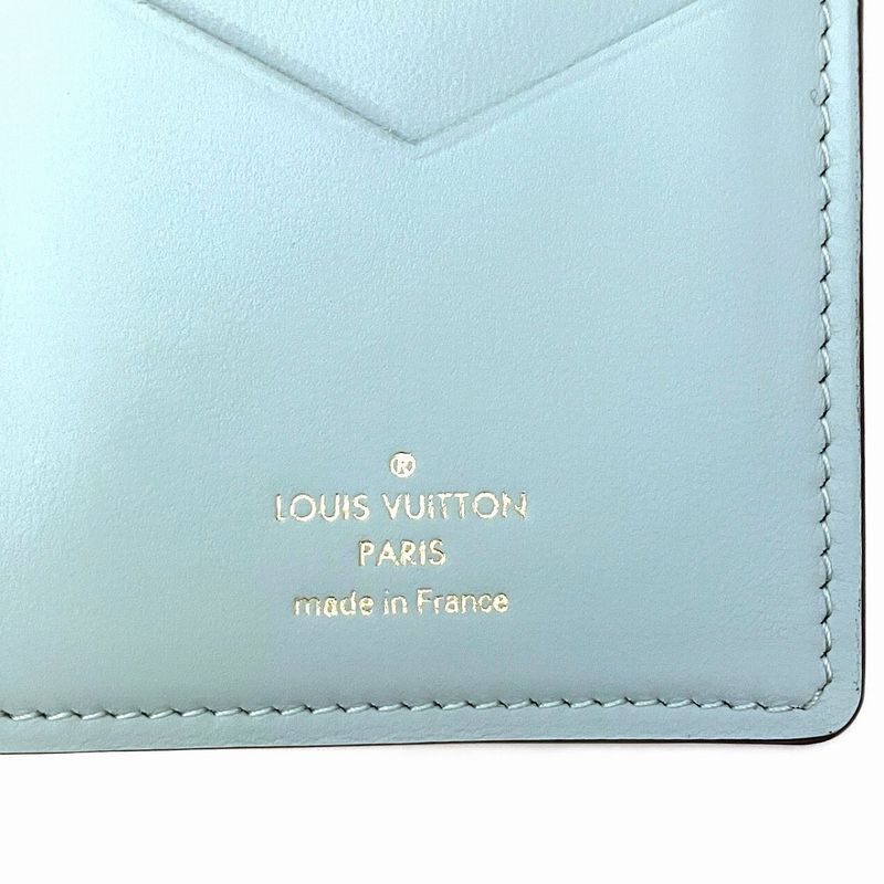 Louis Vuitton Vertical Wallet Taurillon Leather