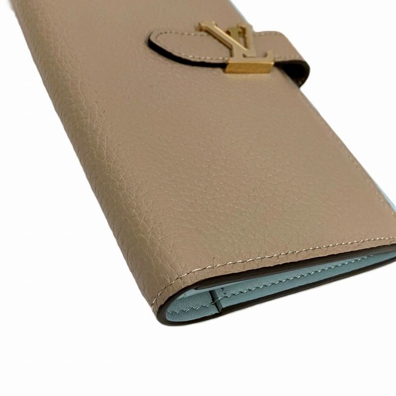 Louis Vuitton Vertical Wallet Taurillon Leather