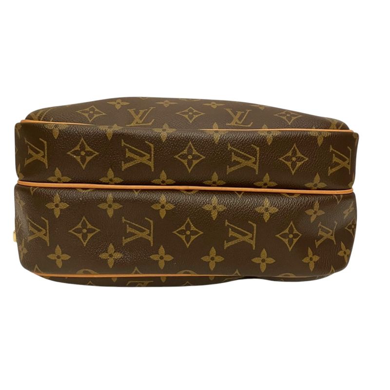 Louis Vuitton Reporter PM Monogram Shoulder Bag Canvas