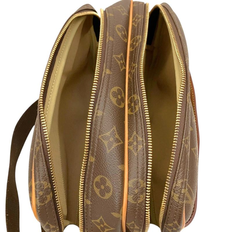 Louis Vuitton Reporter PM Monogram Shoulder Bag Canvas