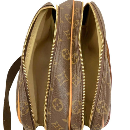 Louis Vuitton Reporter PM Monogram Shoulder Bag Canvas