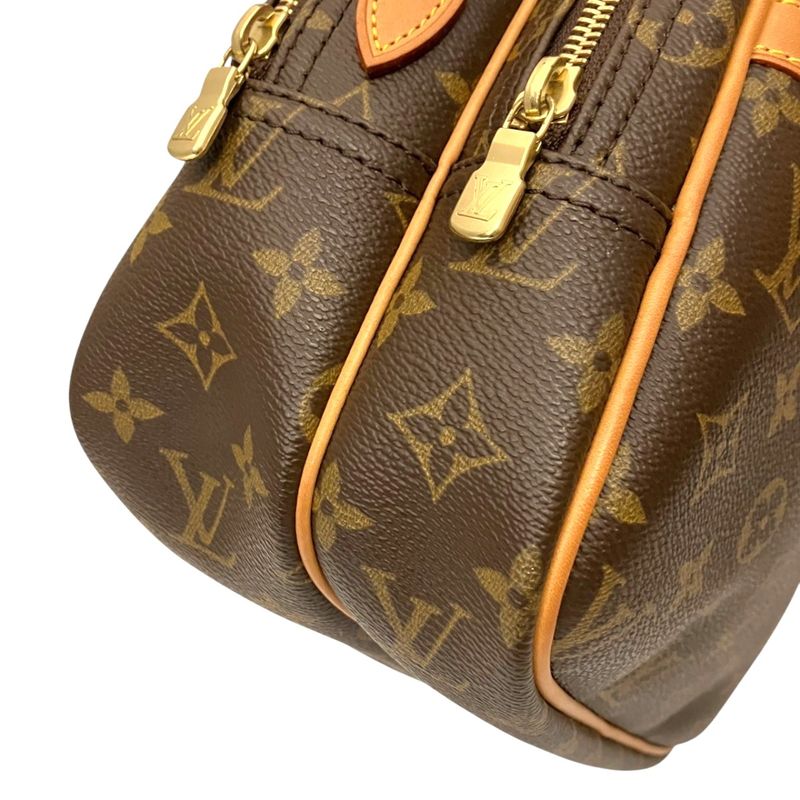 Louis Vuitton Reporter PM Monogram Shoulder Bag Canvas