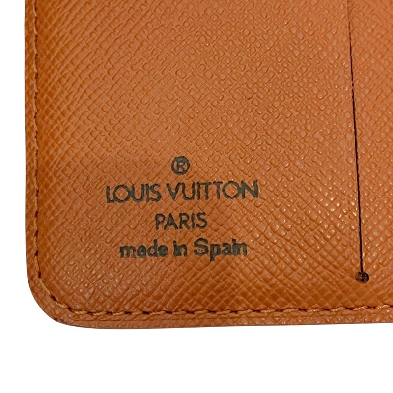 Louis Vuitton Compact Zip Monogram Bifold Wallet Canvas