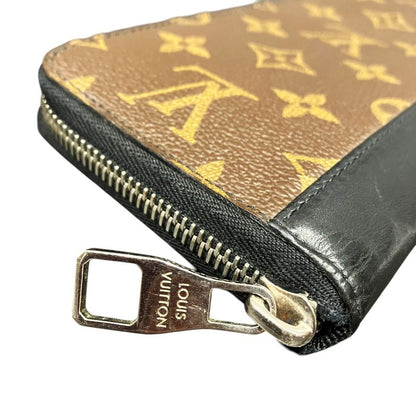 Louis Vuitton Zippy Wallet Vertical Monogram Macassar