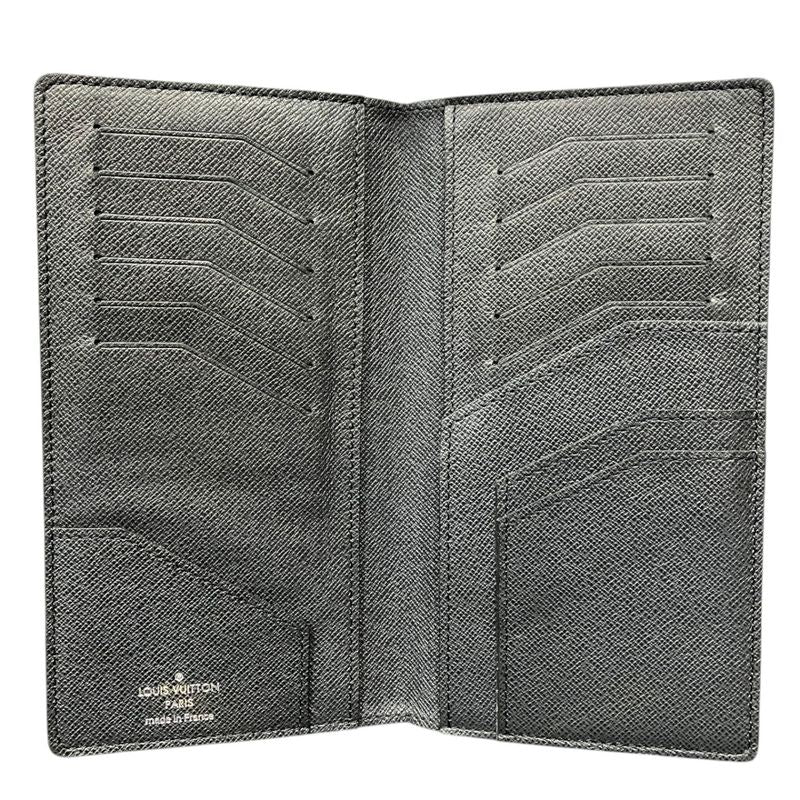 Louis Vuitton Portefeuille Long Taiga Billfold Leather Wallet