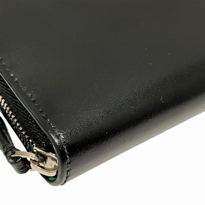 Balenciaga Wallet Leather Wallets Black
