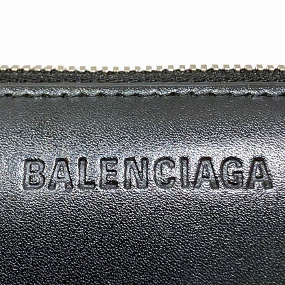 Balenciaga Wallet Leather Wallets Black