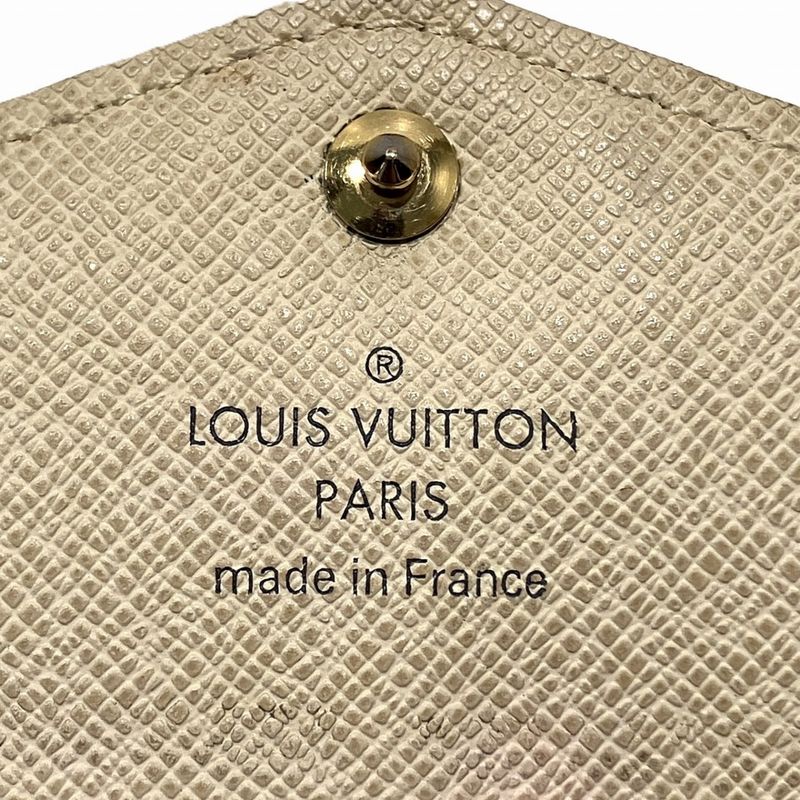 Louis Vuitton Portefeuille Sarah Damier Azur Wallet Leather
