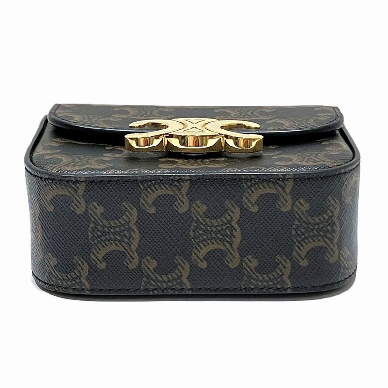Celine Mini Claude Triomphe Shoulder Bag