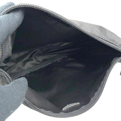 Prada Tessuto Nylon Pouch Large Triangle Logo Black
