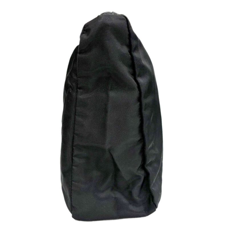 Prada Tessuto Nylon Pouch Large Triangle Logo Black