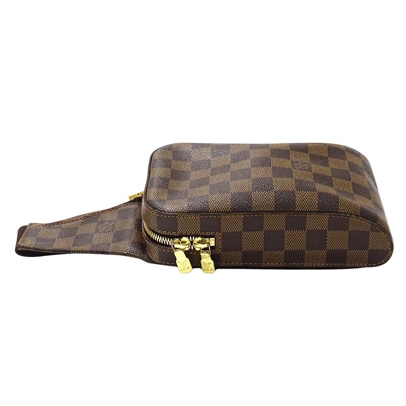 Louis Vuitton Damier Belt Bag Geronimos Brown Small