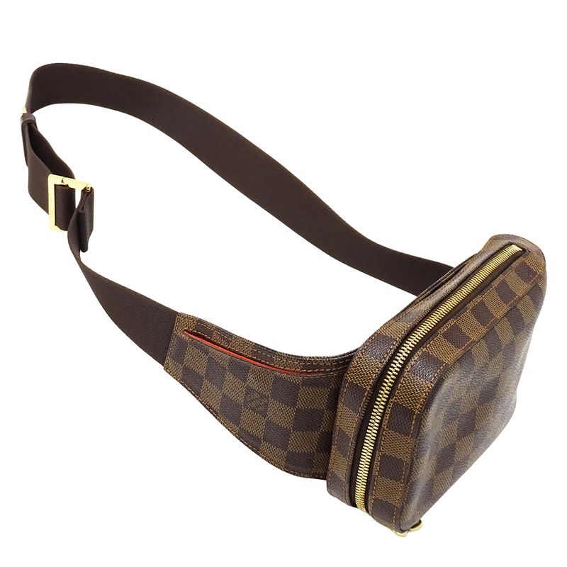 Louis Vuitton Damier Belt Bag Geronimos Brown Small