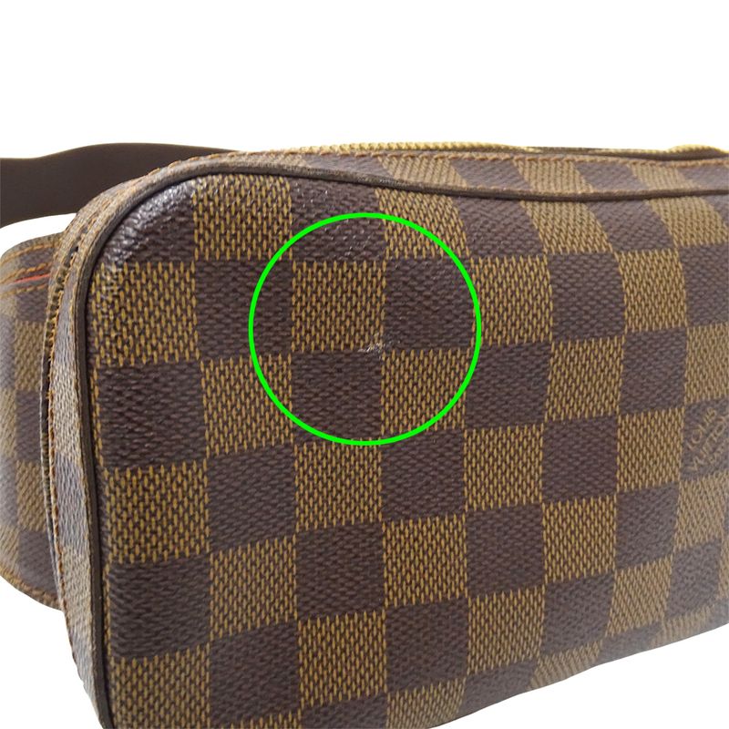 Louis Vuitton Damier Belt Bag Geronimos Brown Small