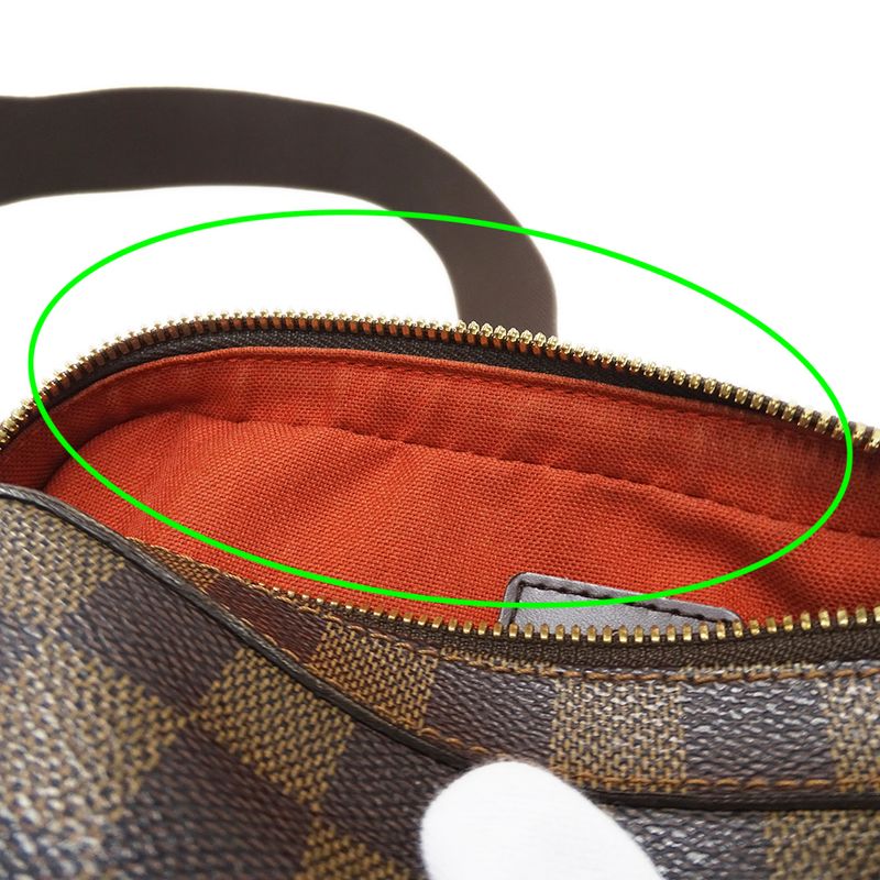 Louis Vuitton Damier Belt Bag Geronimos Brown Small