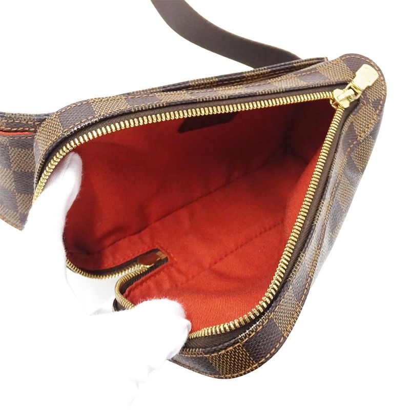 Louis Vuitton Damier Belt Bag Geronimos Brown Small