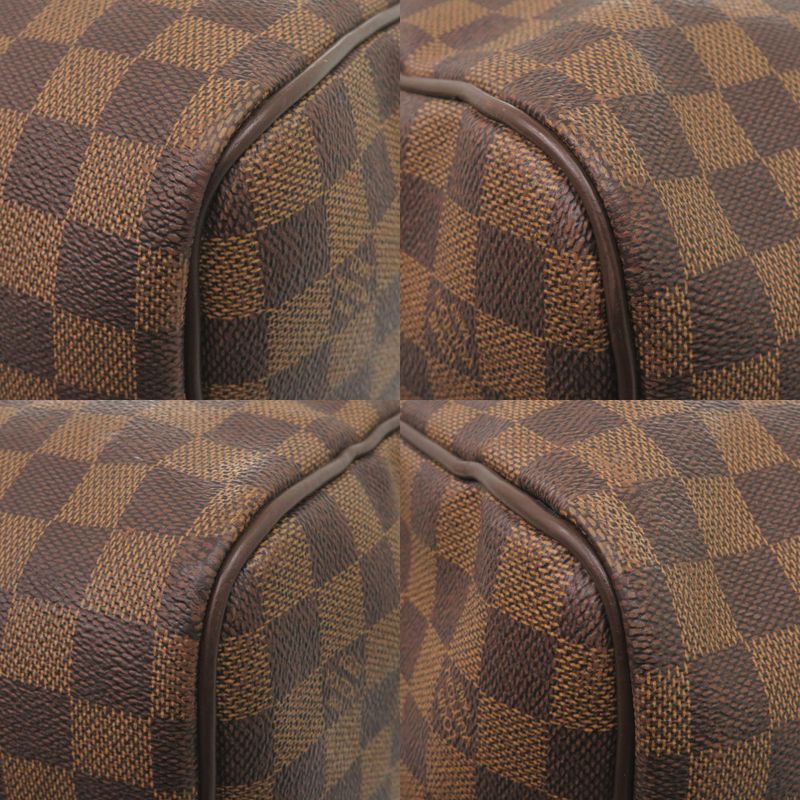 Louis Vuitton Keepall Bandouliere 55 Damier Boston Bag