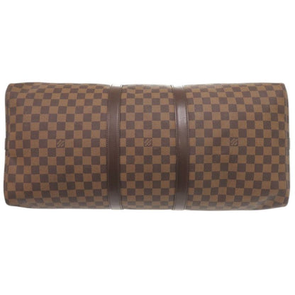 Louis Vuitton Keepall Bandouliere 55 Damier Boston Bag