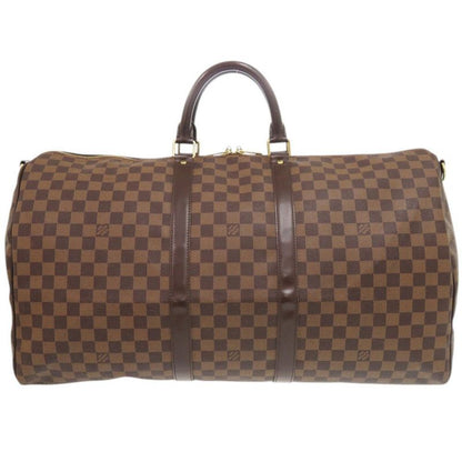Louis Vuitton Keepall Bandouliere 55 Damier Boston Bag
