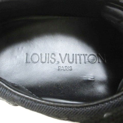 Louis Vuitton Monogram Mini Sneakers Low Cut Shoes 35.5 22.5 cm Black