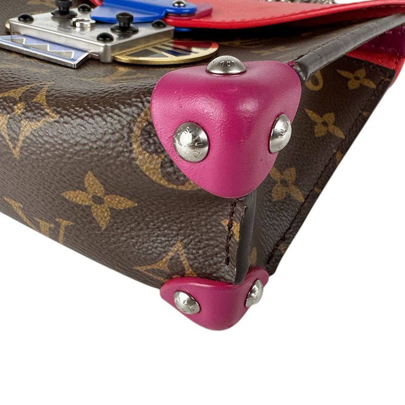 Louis Vuitton Shoulder Bag Monogram Tribal Mask Pochette PM