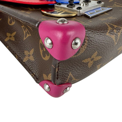 Louis Vuitton Shoulder Bag Monogram Tribal Mask Pochette PM
