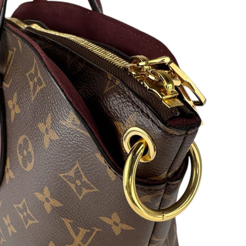 Louis Vuitton Shoulder Bag Monogram Flower Zipped Tote MM