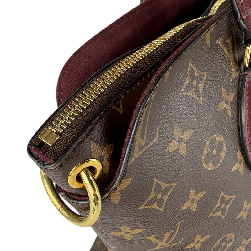Louis Vuitton Shoulder Bag Monogram Flower Zipped Tote MM