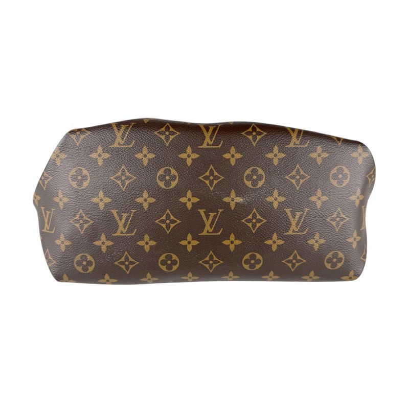 Louis Vuitton Shoulder Bag Monogram Flower Zipped Tote MM