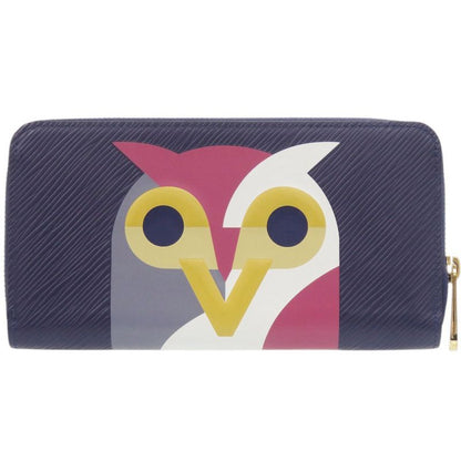 Louis Vuitton Zippy Wallet Epi Owl Purple