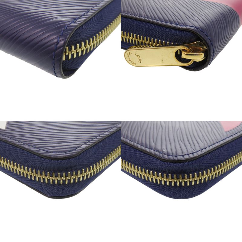 Louis Vuitton Zippy Wallet Epi Owl Purple