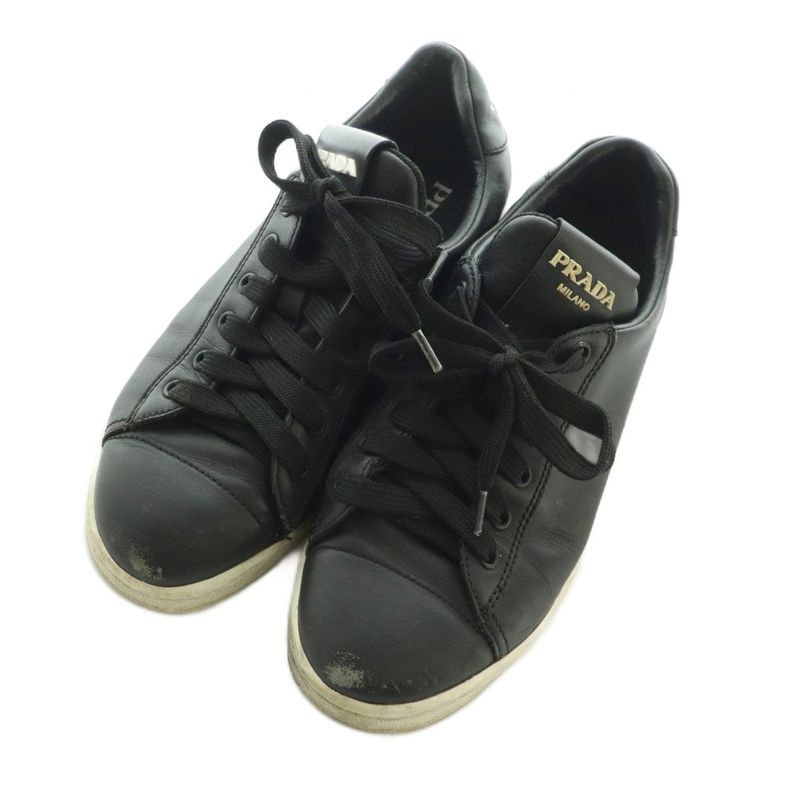 Prada Sneakers Shoes 39 26.0 cm Black