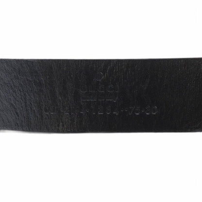 Gucci Belt Leather Black
