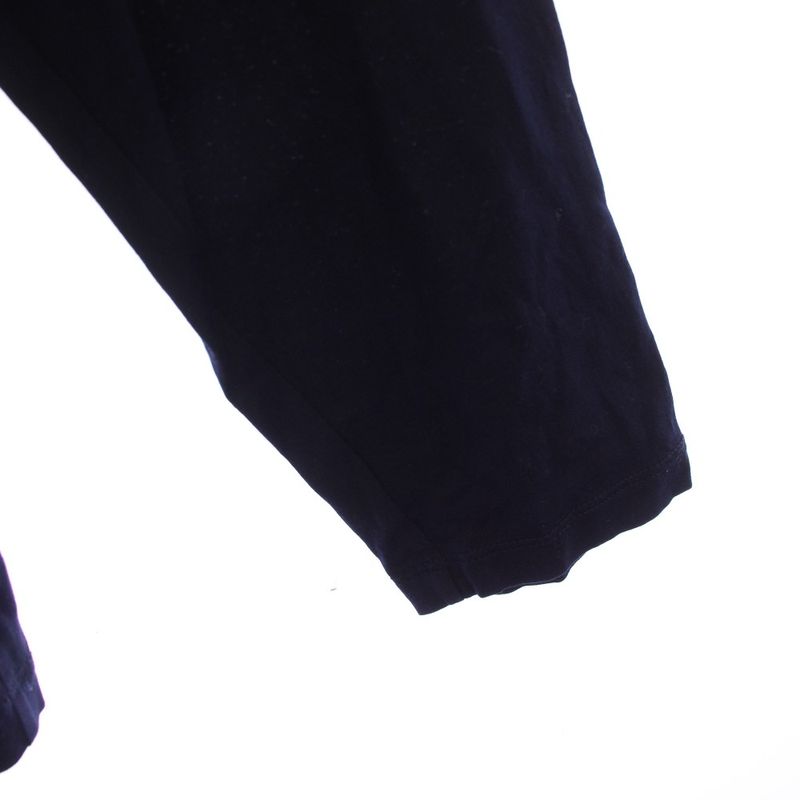 Prada T-Shirt Long Sleeve Crew Neck L Navy Blue