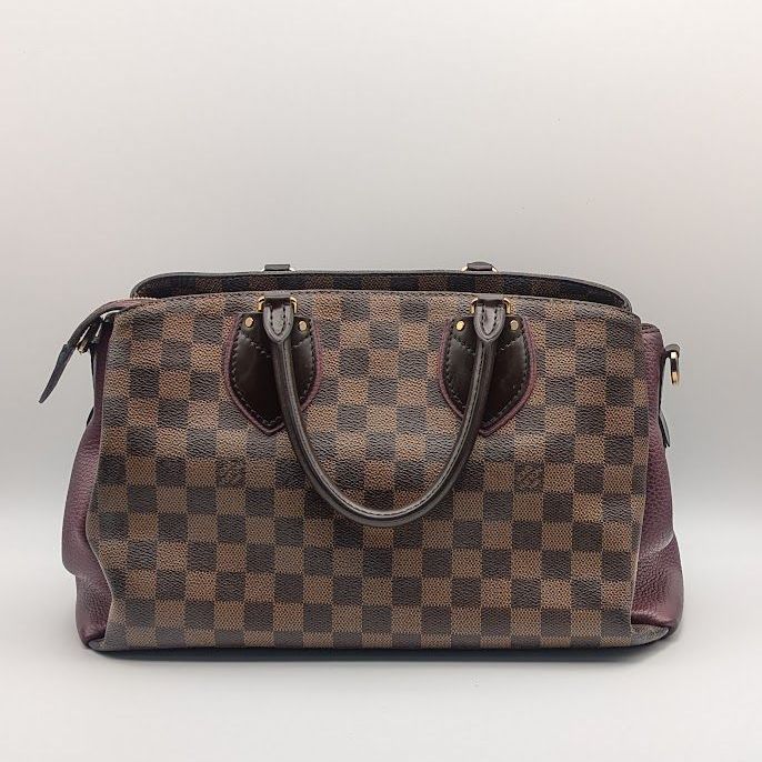 Louis Vuitton le Mandie Damier Aurore 2-Way Shoulder Bag Brown
