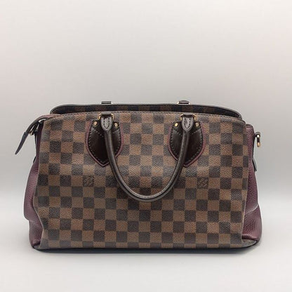 Louis Vuitton le Mandie Damier Aurore 2-Way Shoulder Bag Brown