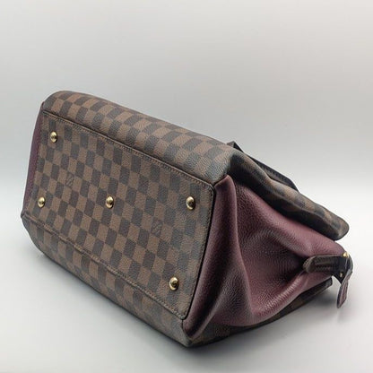 Louis Vuitton le Mandie Damier Aurore 2-Way Shoulder Bag Brown
