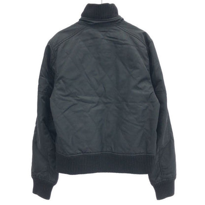 Dolce & Gabbana Quilted Nylon Rib Jacket Black 46
