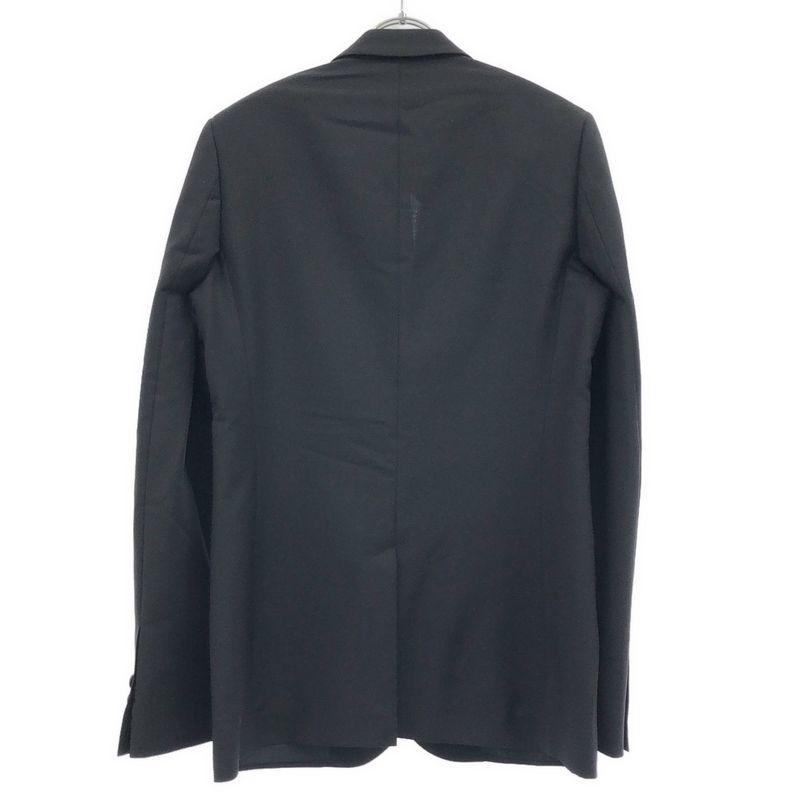Balenciaga Tailored Jacket & Trousers Pants Set Suit Black 44