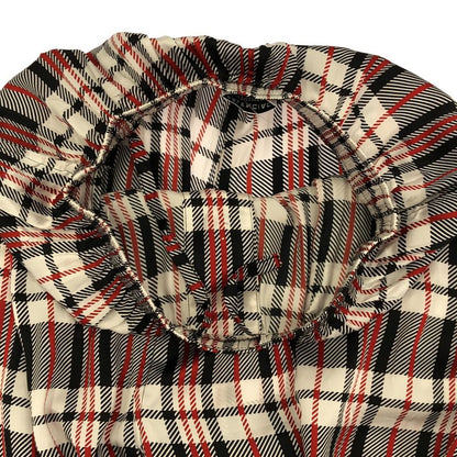 Balenciaga Silk Satin Easy Check Pants Mix 36