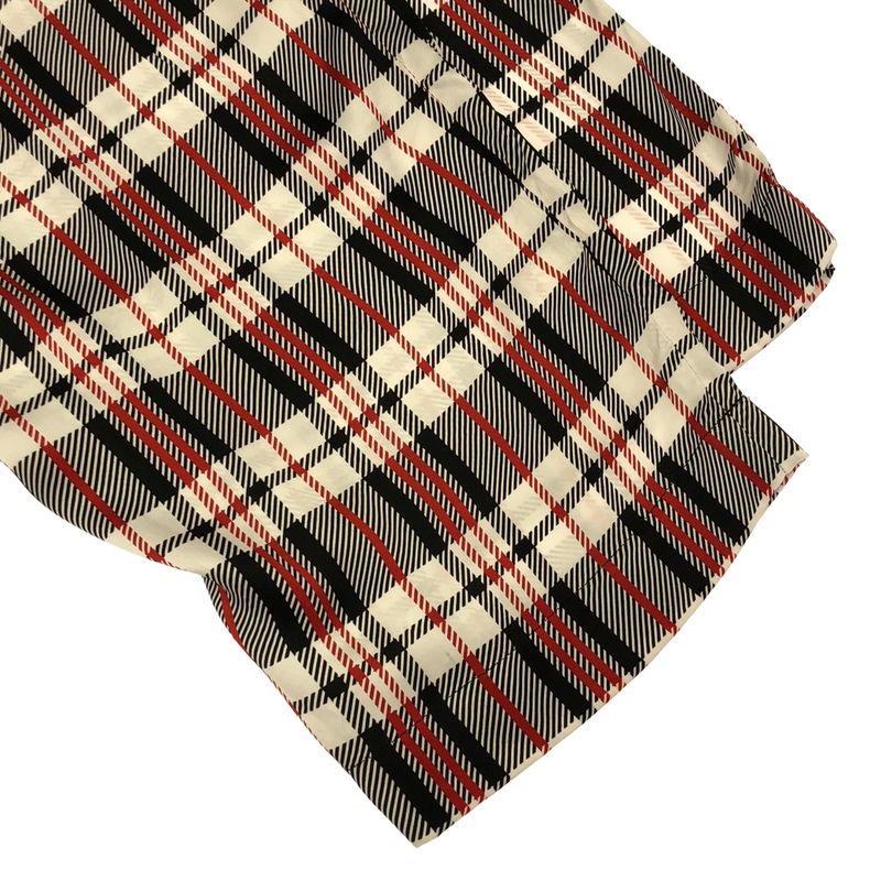 Balenciaga Silk Satin Easy Check Pants Mix 36