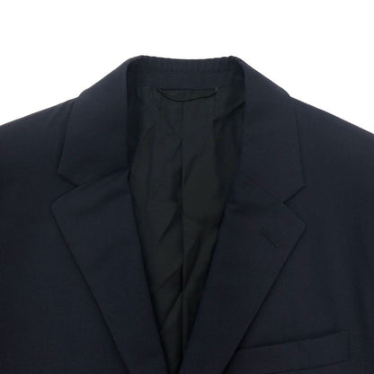 Balenciaga Tailored Jacket & Trousers Pants Set Suit Navy 44