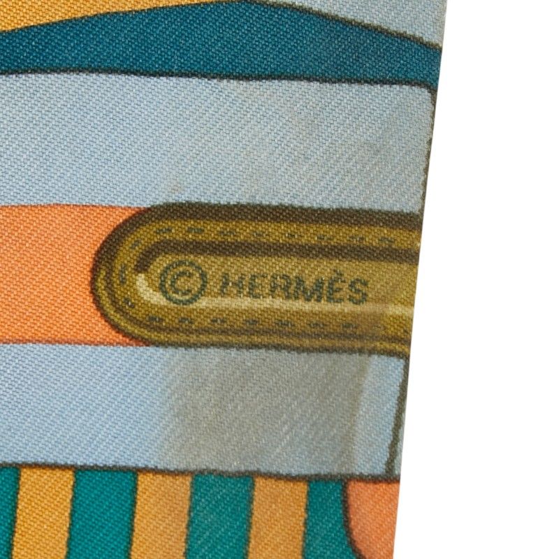 Hermes Twilly Sangle Scarf Multicolor Silk